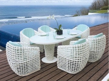 VİTELLO RATTAN GUSTO BAHÇE MASA TAKIMI