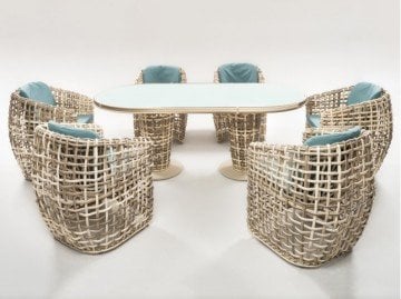 VİTELLO RATTAN GUSTO BAHÇE MASA TAKIMI